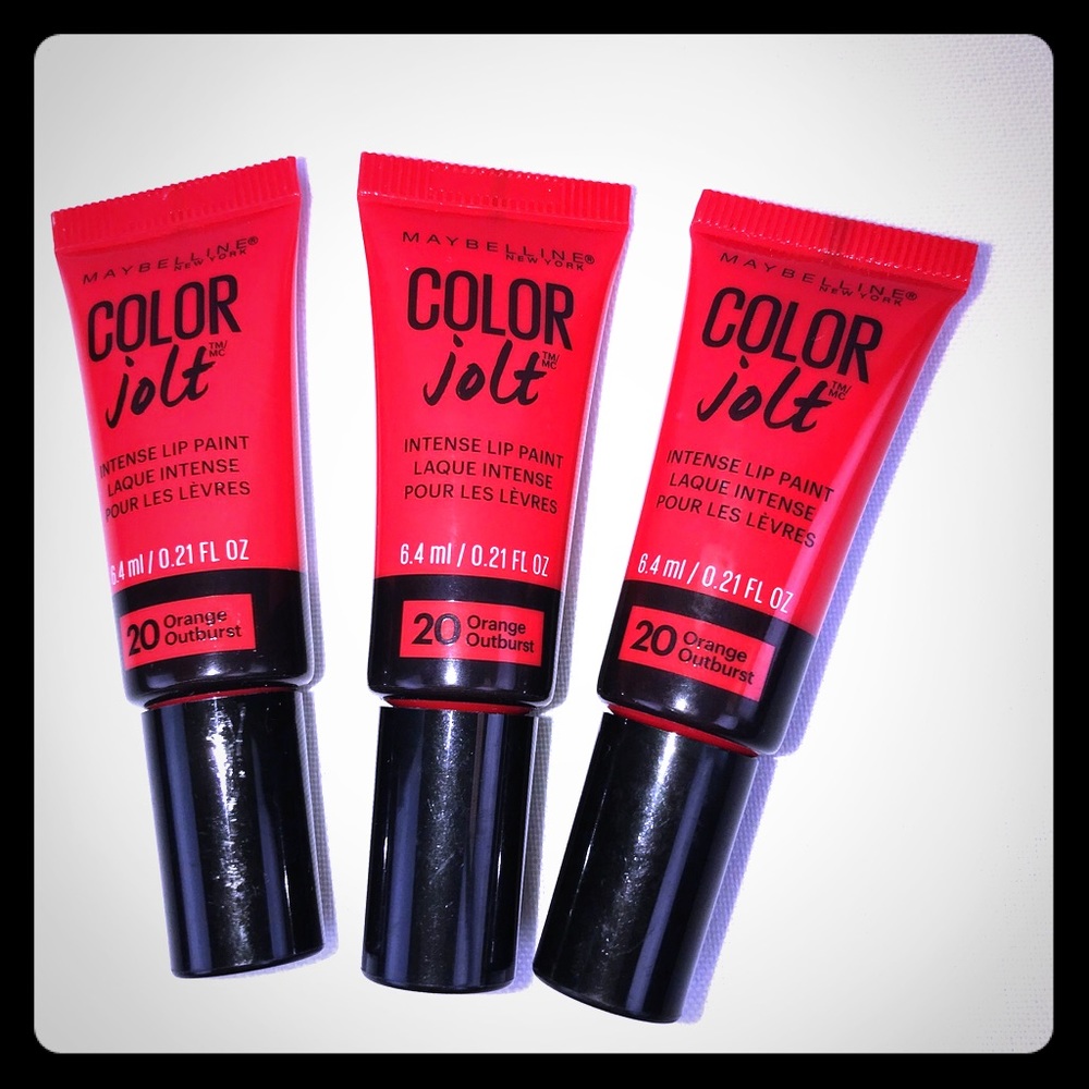 Maybelline Color Jolt - Orange Outburst - SET of 3